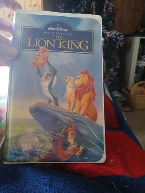 Walt Disney The Lion King VHS Cover – Blue